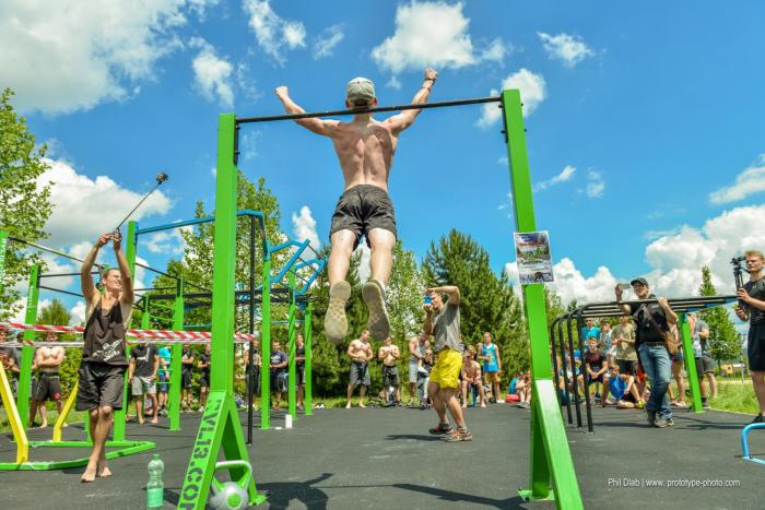 Workout hřiště